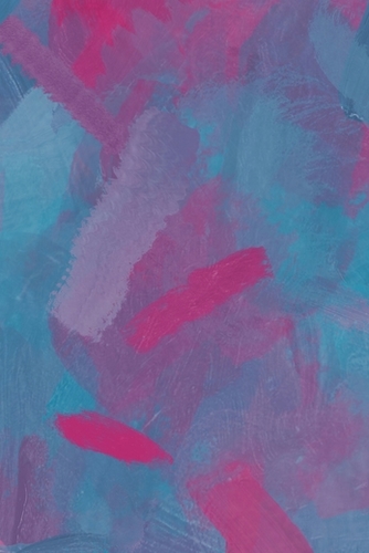 abstract splatter brush stroke painting texture background in pink blue Mural by Timmy333