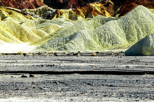 Mountains at Death Valley national park, California, USA Mural by Timmy333