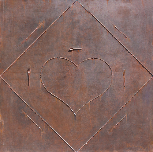 Rusty Love Mural by di-tommaso