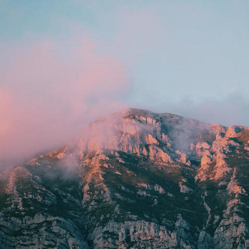 Mountains in the background VI Mural by Salvatore Russolillo