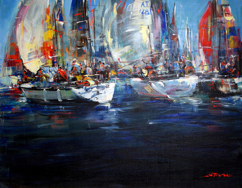 Beyond the sea Mural by Vantame