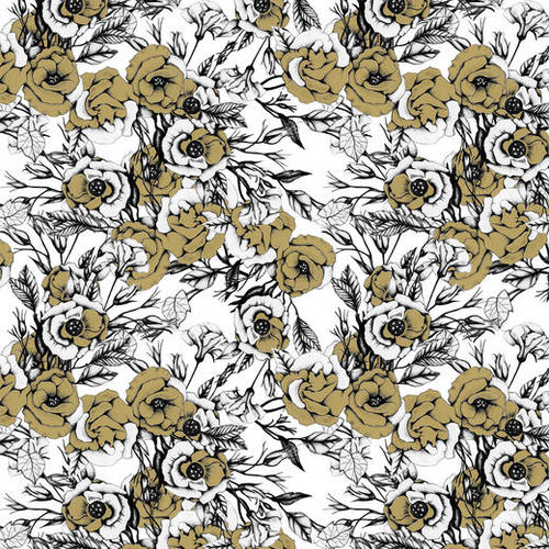Pattern flowery 03 Mural by mmartabc