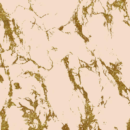 Blush & Gold Marble Mural by Uma Gokhale