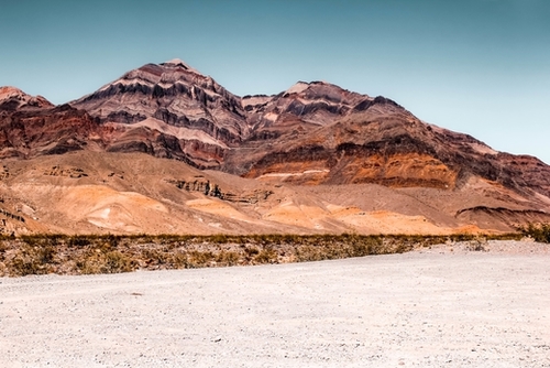 mountains in the California desert at Death Valley national park California USA Mural by Timmy333