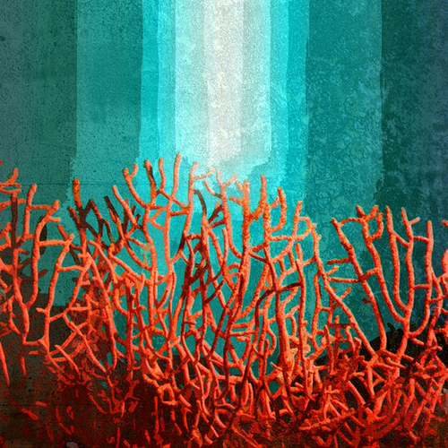 Red Coral Mural by Malixx