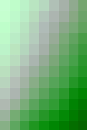 geometric pixel square pattern abstract background in green Mural by Timmy333
