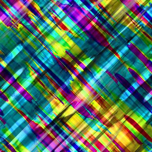 Colorful digital art splashing G72 Mural by MedusArt