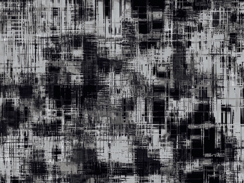 geometric art texture abstract background in black and white Mural by Timmy333