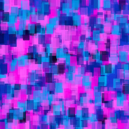 pink purple and blue square pattern abstract background Mural by Timmy333