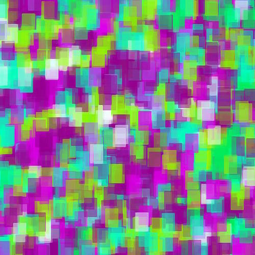 green and purple square pattern abstract background Mural by Timmy333