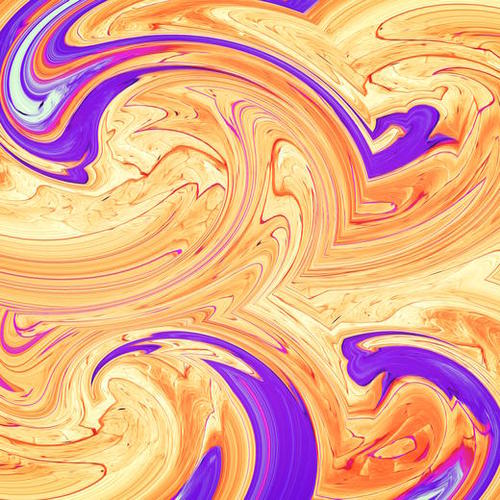 orange and purple spiral painting abstract background Mural by Timmy333