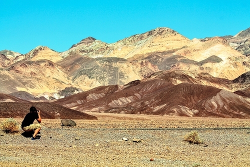 desert at Death Valley national park, USA Mural by Timmy333