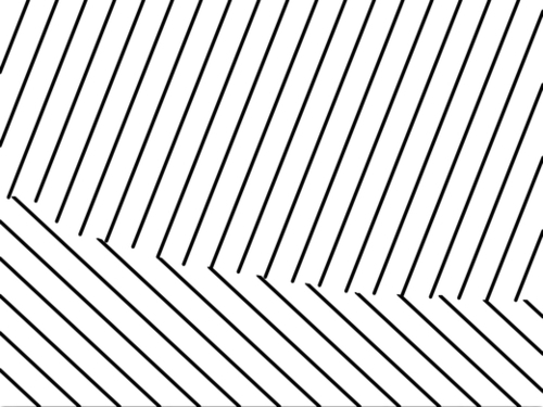 geometric line abstract pattern background in black and white Mural by Timmy333