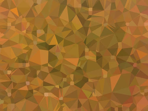 geometric triangle shape pattern abstract in brown Mural by Timmy333