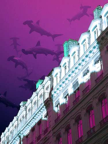 Building in Lyon Mural by Ivailo K