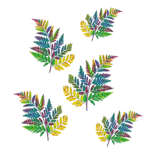 Ferns Mural by Nika_Akin