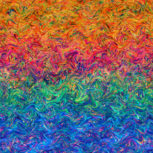 Fluid Colors G2 Mural by MedusArt