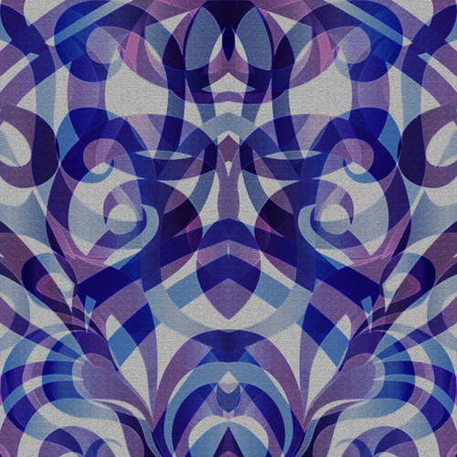 Floral Abstract G4 Mural by MedusArt