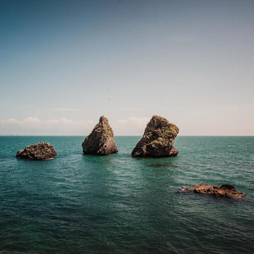 Rocks From the sea Mural by Salvatore Russolillo