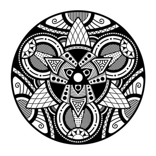 Simple Mandala 4 Mural by Divotomezove