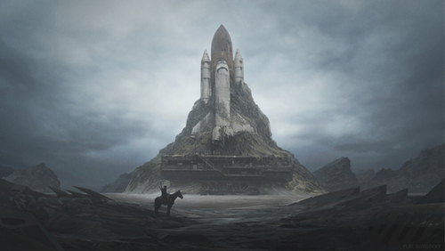 White Castle Mural by yurishwedoff