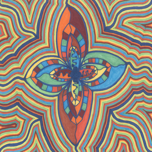 Zany Flower Mural by ShinyJill