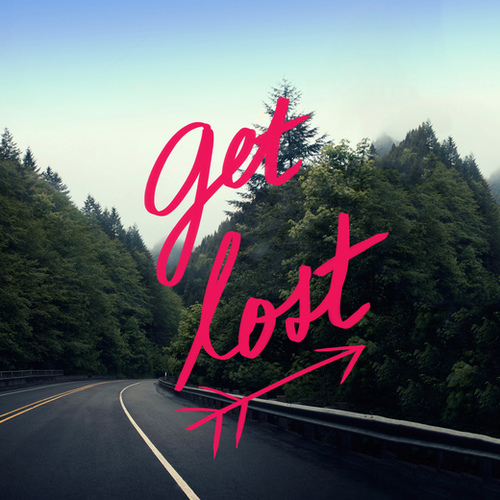 Get Lost Mural by Leah Flores