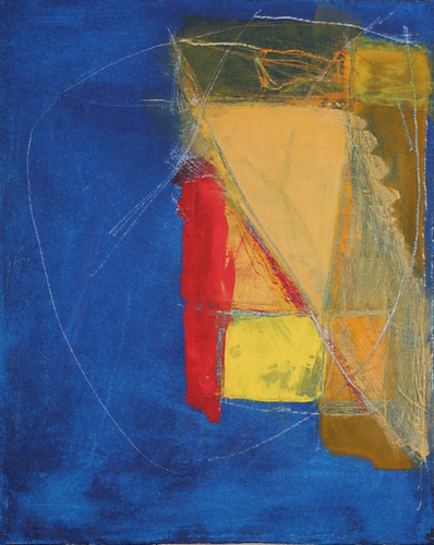 Bleu Profond Mural by Pierre-Michael Faure