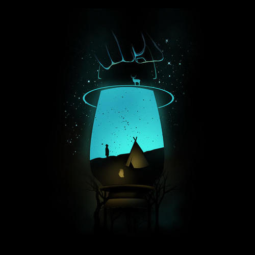 Lamp-camp Mural by chestbox