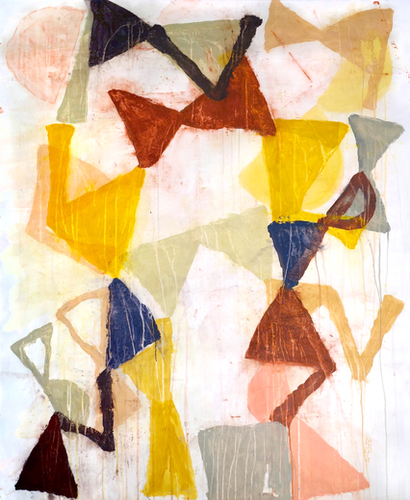 Composition 21 Mural by Jean-Noël Bachès