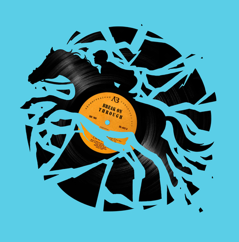 Disc Jockey Mural by Enkel Dika