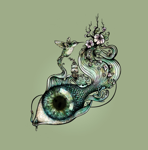 Flowing Creativity Mural by Enkel Dika