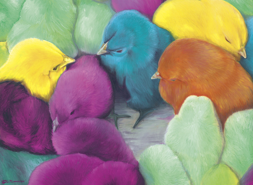 Chicks III Mural by di-tommaso