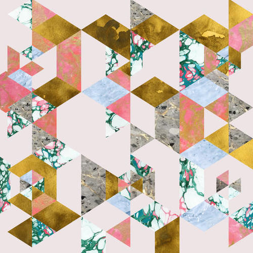 Geometry in Love #artsider Mural by Uma Gokhale
