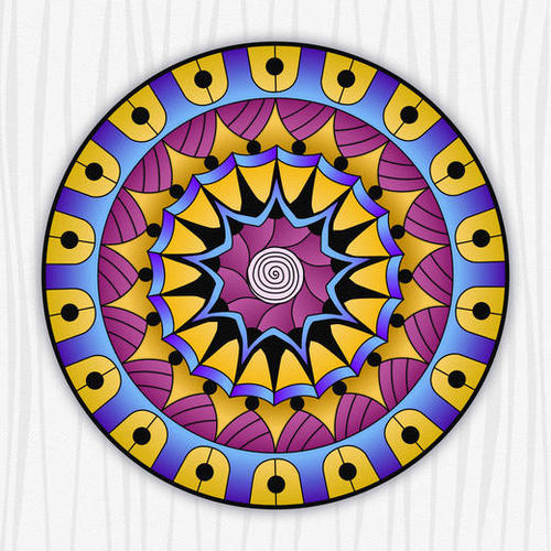 Mandala Fertility Mural by Divotomezove