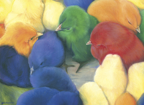 Chicks Mural by di-tommaso