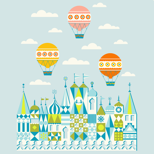 Small Magic Mural by Jenny Tiffany