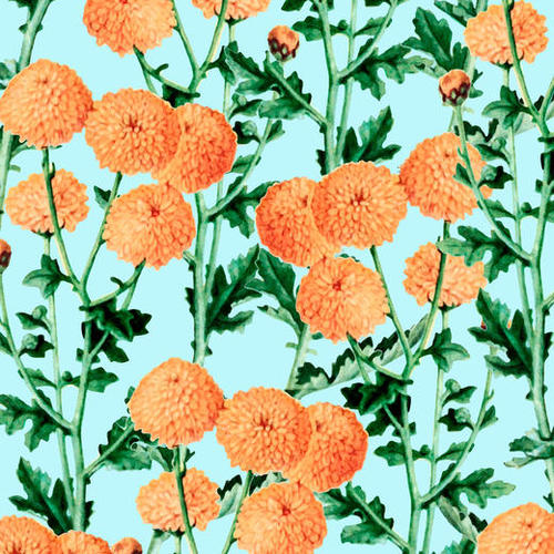 Summer Bloom Mural by Uma Gokhale