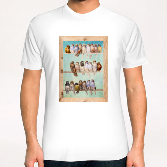 Birds Birds Birds T-Shirt by DVerissimo