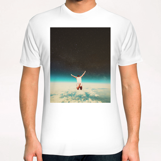 Falling With A Hidden Smile T-Shirt by Frank Moth