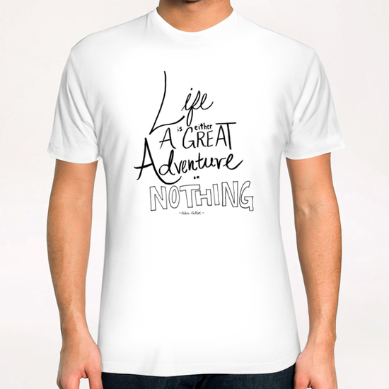 Great Adventure T-Shirt by Leah Flores